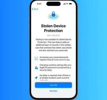 枣阳苹果授权维修店分享被盗设备保护功能开启方法 