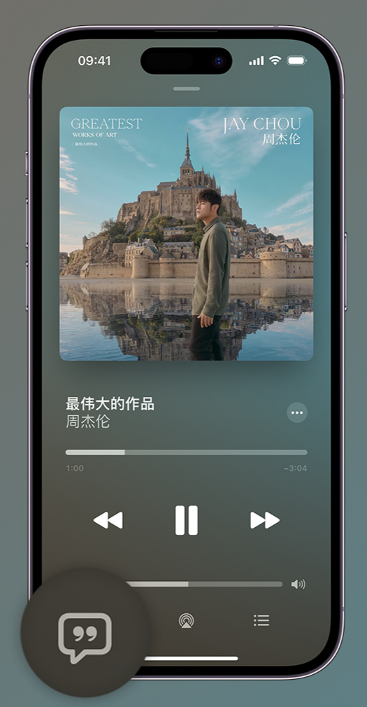 枣阳iphone维修分享如何在iPhone上使用Apple Music全新唱歌功能 