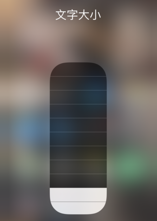 枣阳苹果手机维修分享小技巧：在 iPhone 控制中心快速调节字体大小 